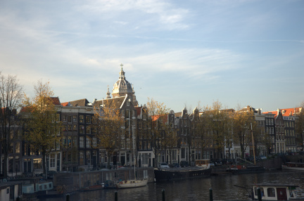 Amsterdam skyline
