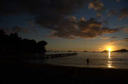 Couché de soleil sur Malendure II