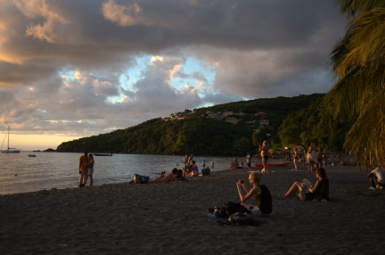 Un couché de soleil captivant