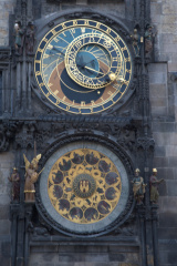 L'horloge de la place